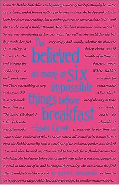 A Novel Journal: Alice's Adventures in Wonderland (Compact)